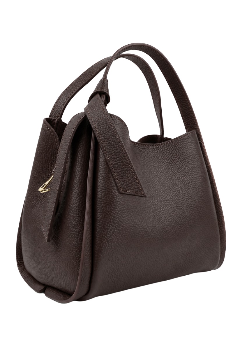 Leder Henkeltasche 428 3-in-1 mit Schulterriemen