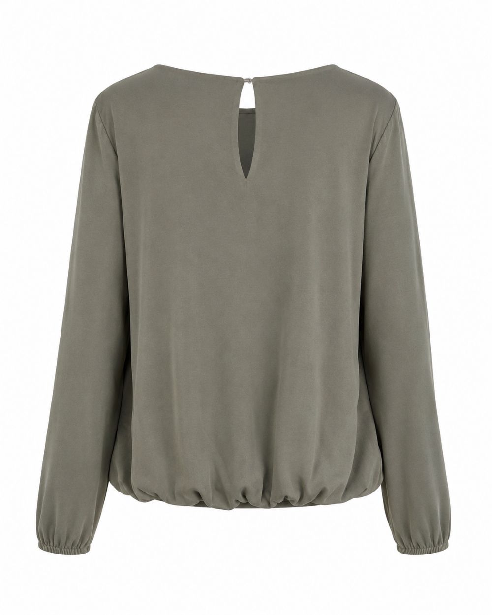 Ballonshirt aus Modal-Mix mit Rundhalsausschnitt