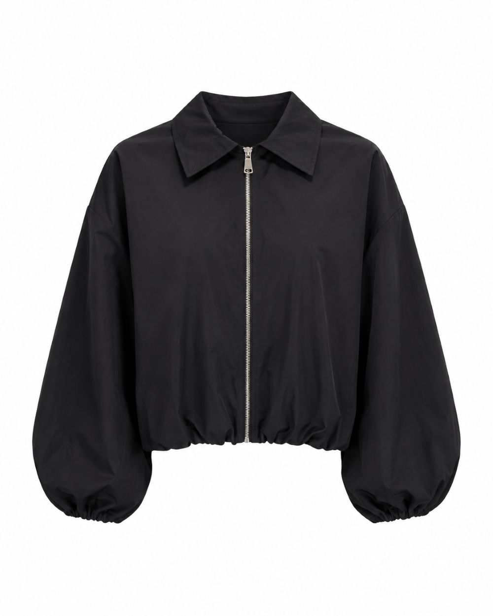 Leichte Blousonjacke mit 3/4-Ballonärmeln