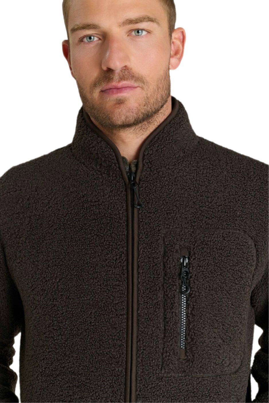 Le Temps des Cerises Ceno Herren Teddy Fleecejacke
