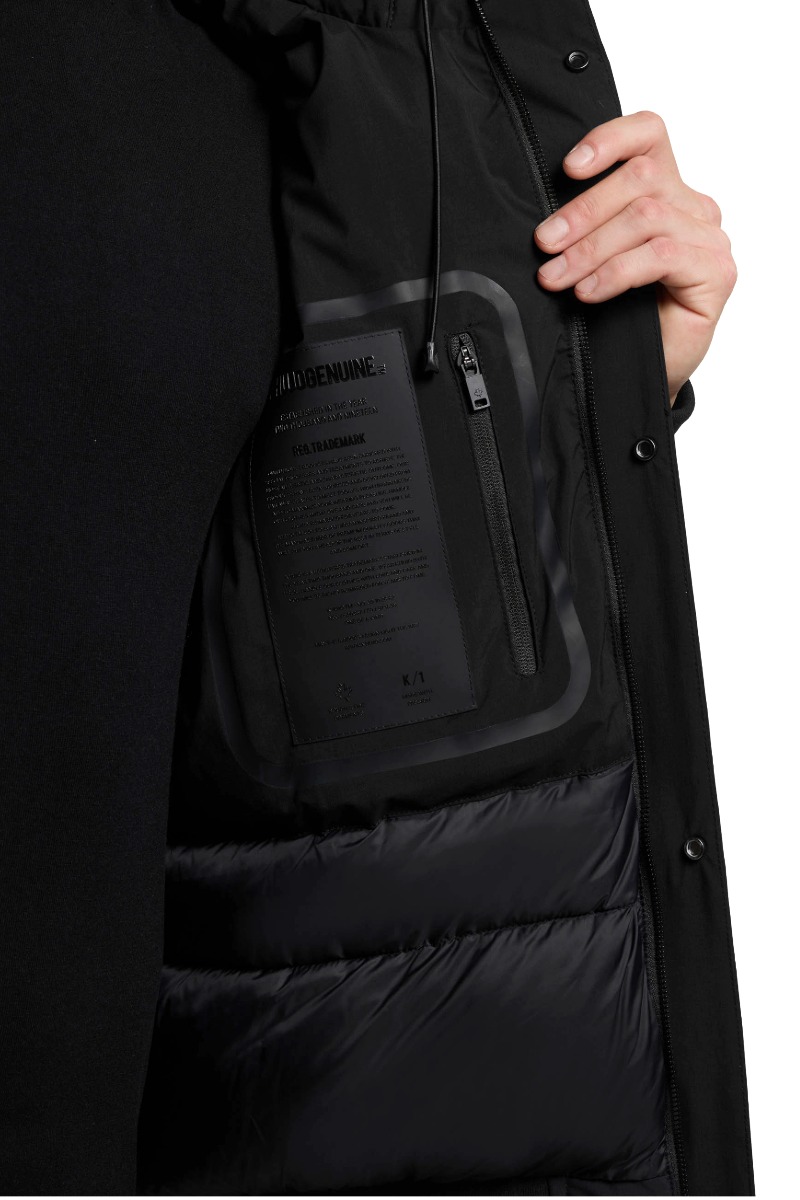 Khujo BENSON Herren Winterjacke im Blouson-Stil mit Kapuze