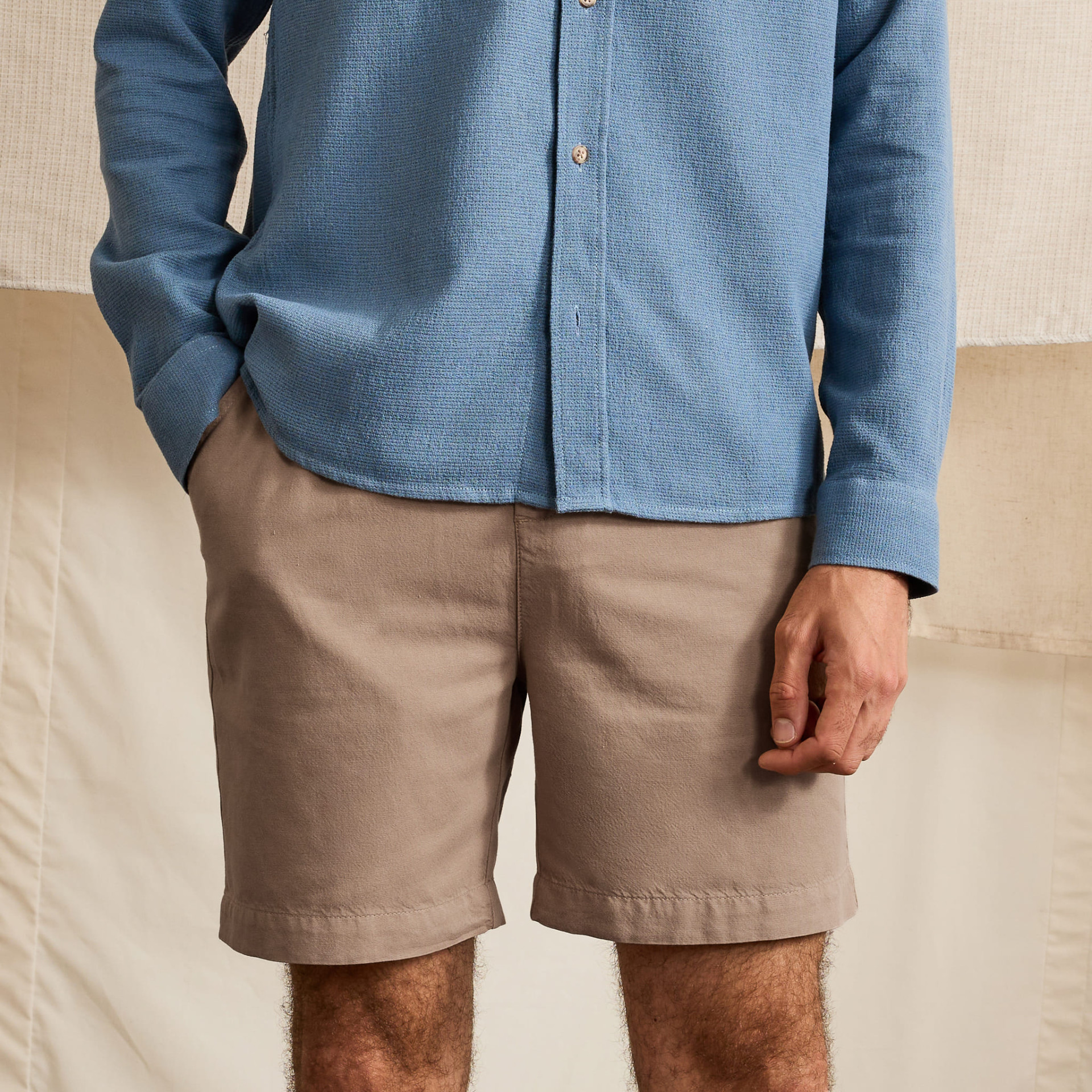 Faguo Chevre Woven Herren Shorts  