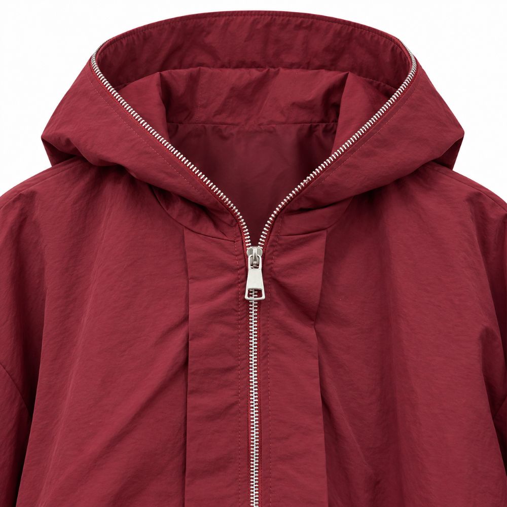 Damen-Blousonjacke mit Kapuze und Tunnelzug