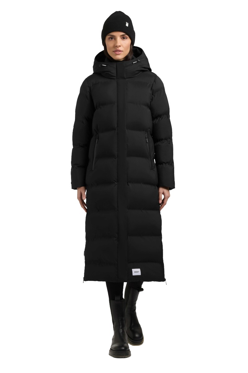 Khujo Mayla Damen Steppmantel - Long Puffer Coat