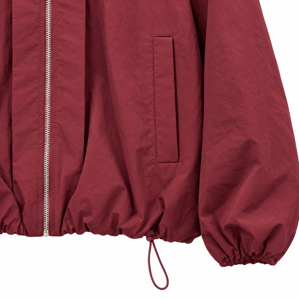 Damen-Blousonjacke mit Kapuze und Tunnelzug
