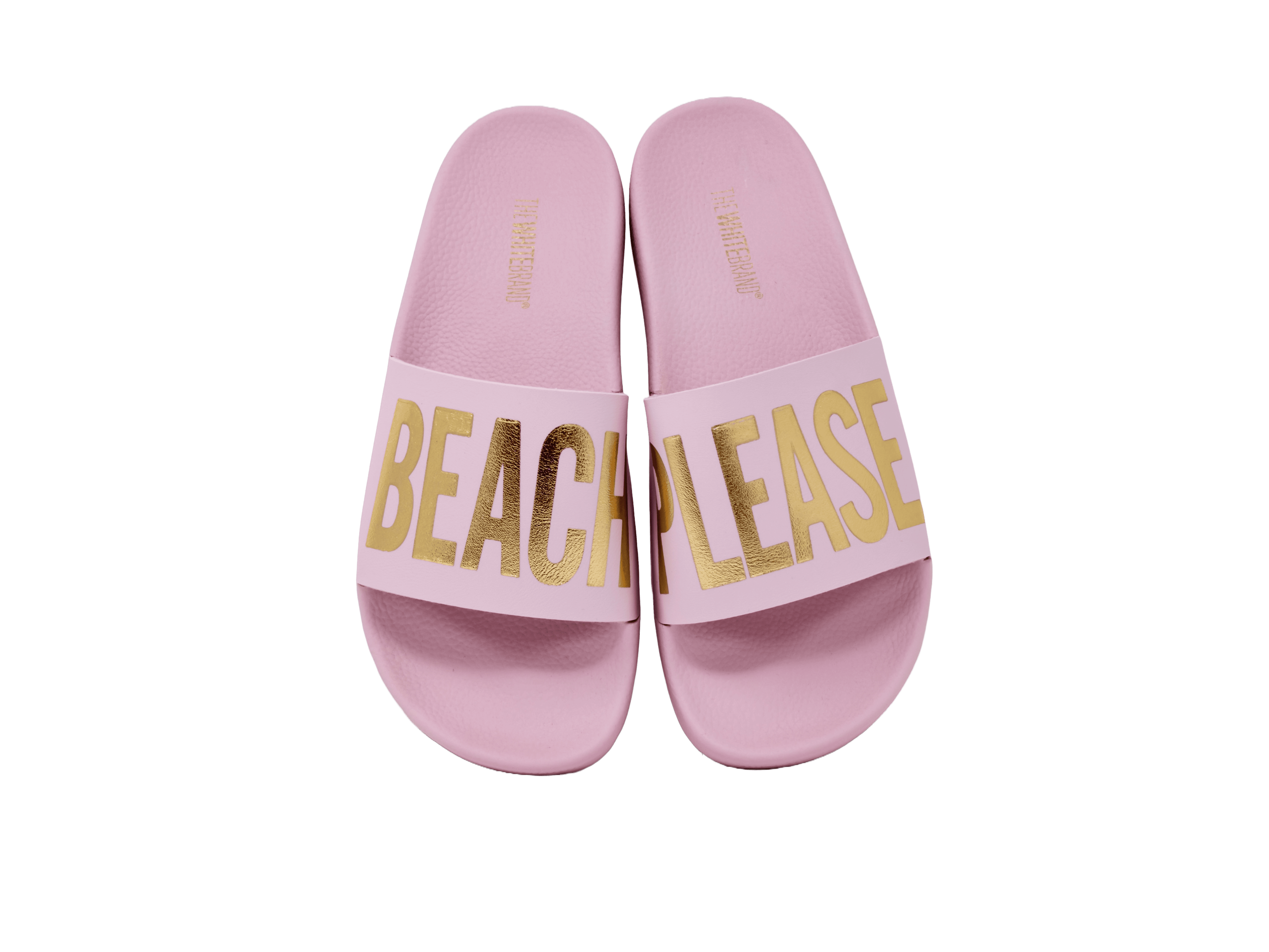 The White Brand Beach pink Damen Pantolette