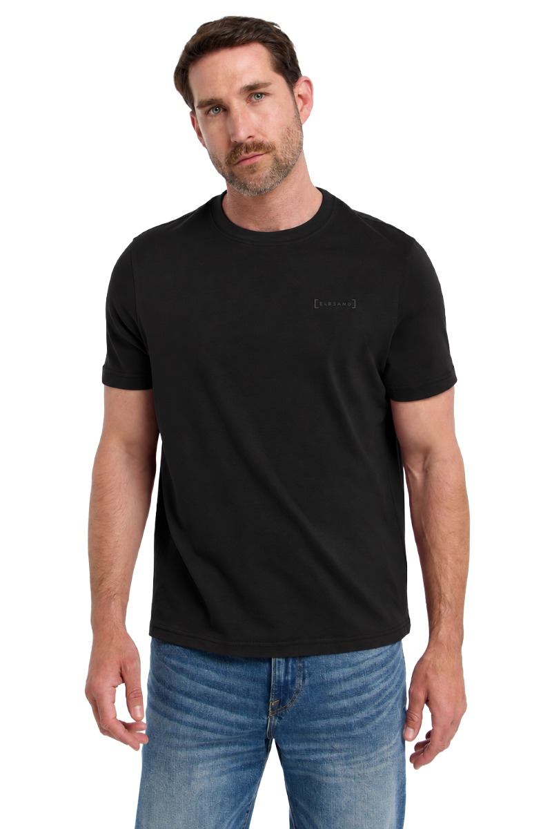 Elbsand Edo Herren T-Shirt mit tonalem Logo