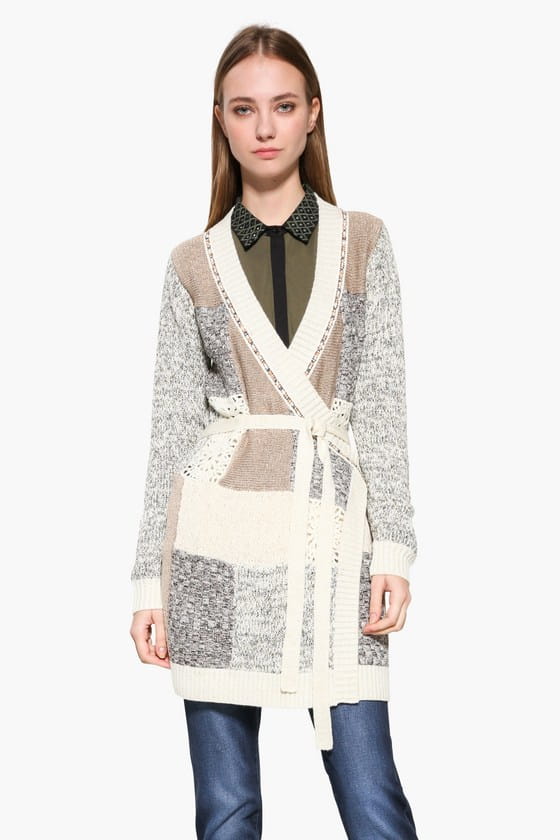 Desigual AARON Damen Jersey Strickjacke