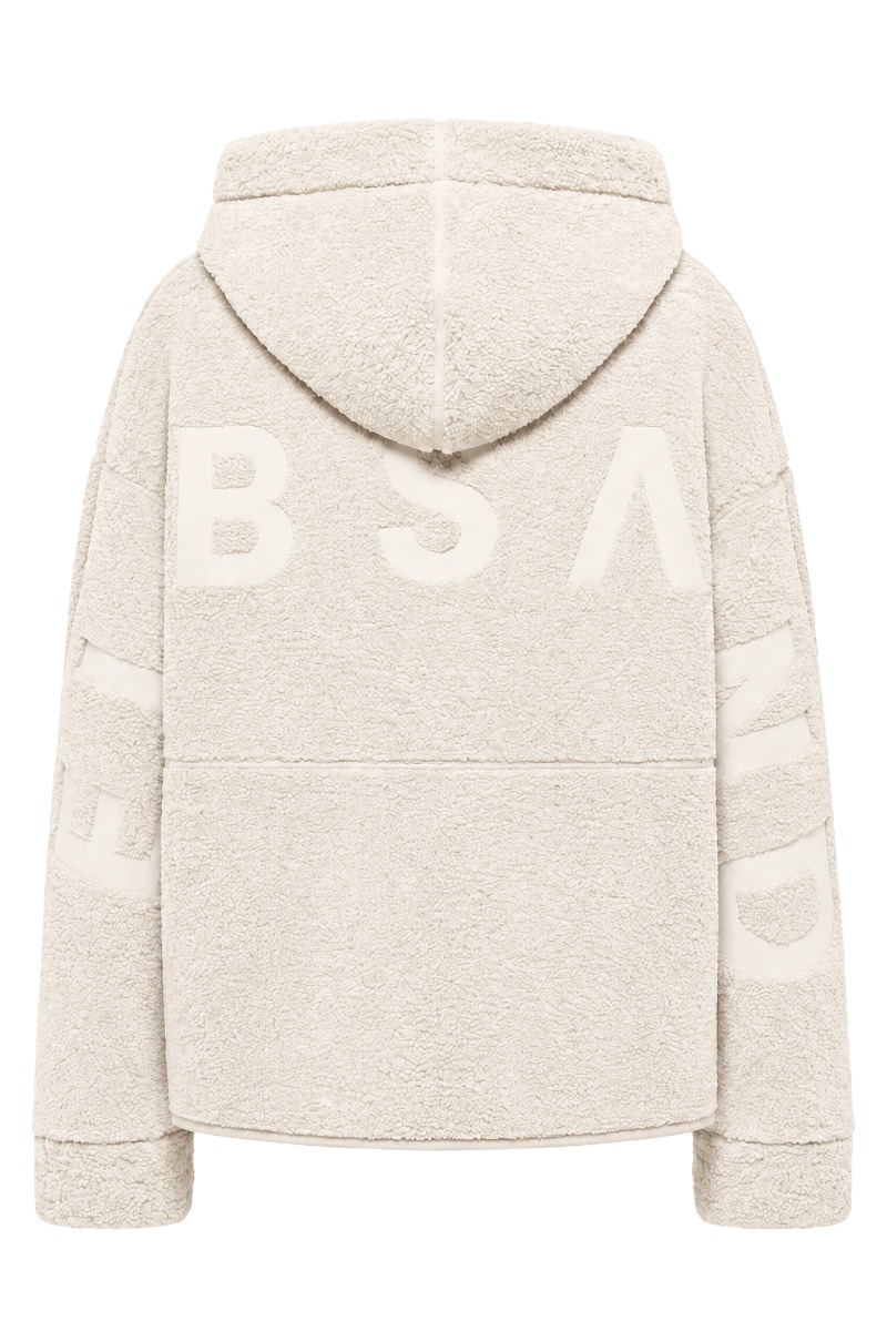 Elbsand Nelia Damen Teddy - Hoodie mit Logo-Details