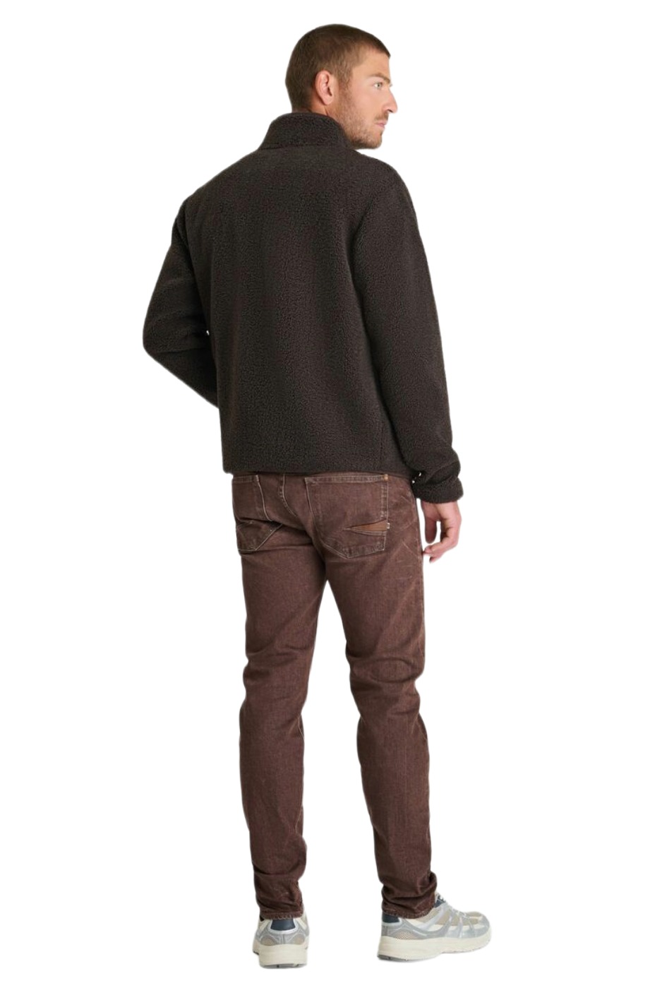 Le Temps des Cerises Ceno Herren Teddy Fleecejacke