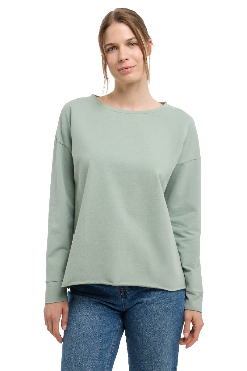 ELBSAND Riane – lässiges Damen Sweatshirt mit Rückenprint