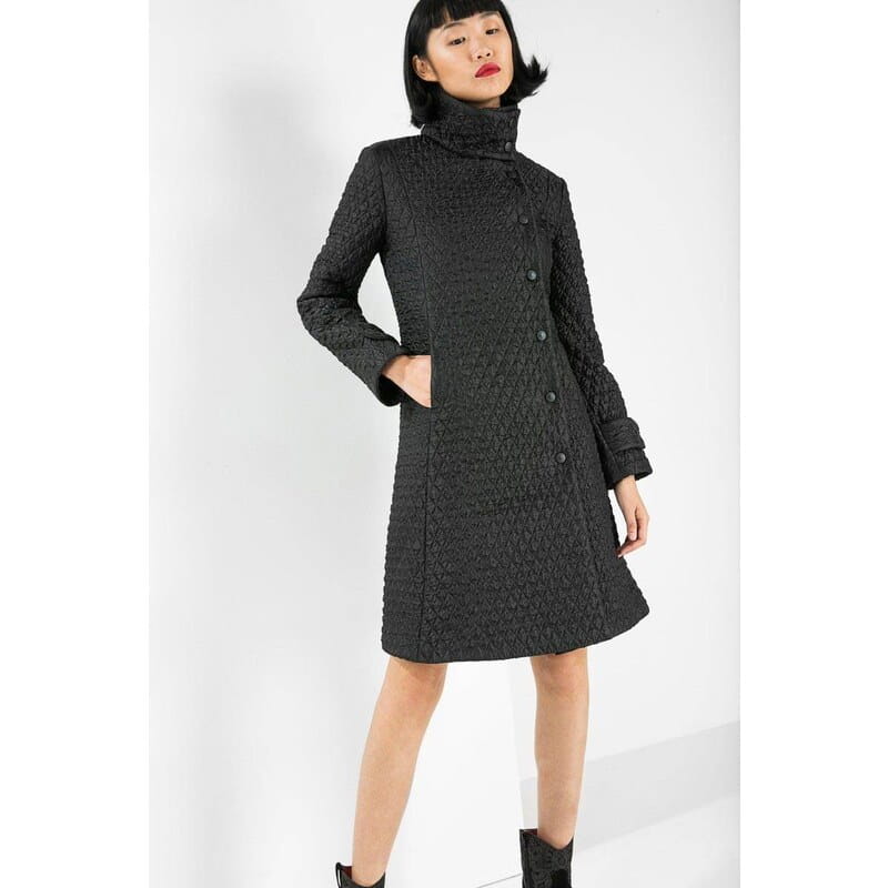 Desigual Black Rep Damen Mantel