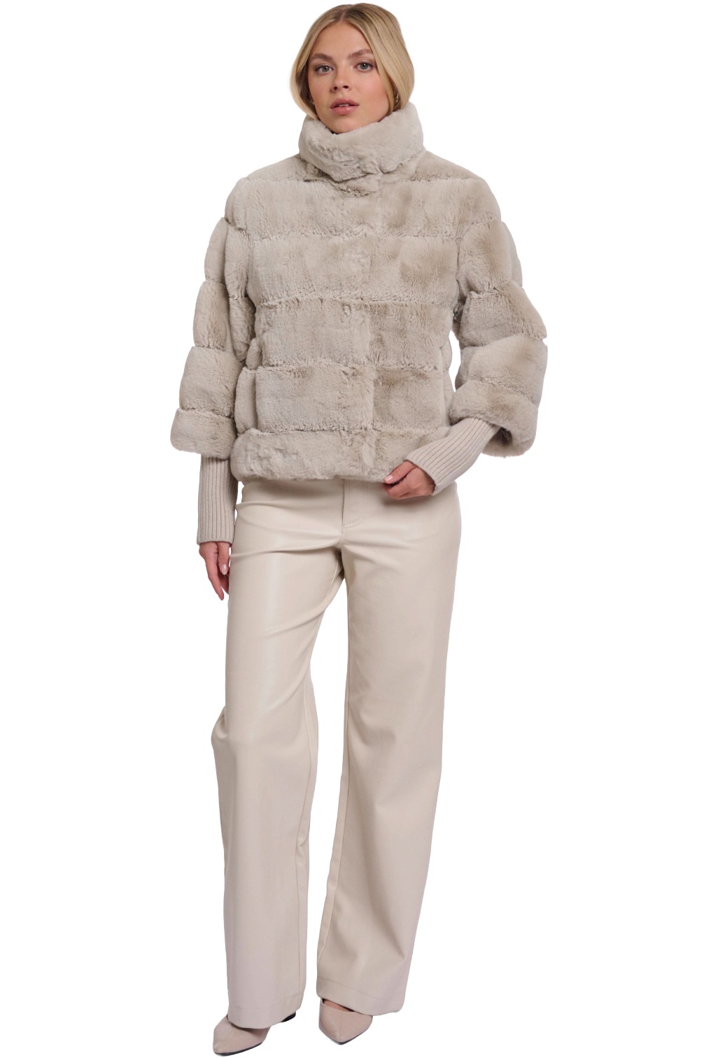 Rino & Pelle Feline Damen Plüschjacke