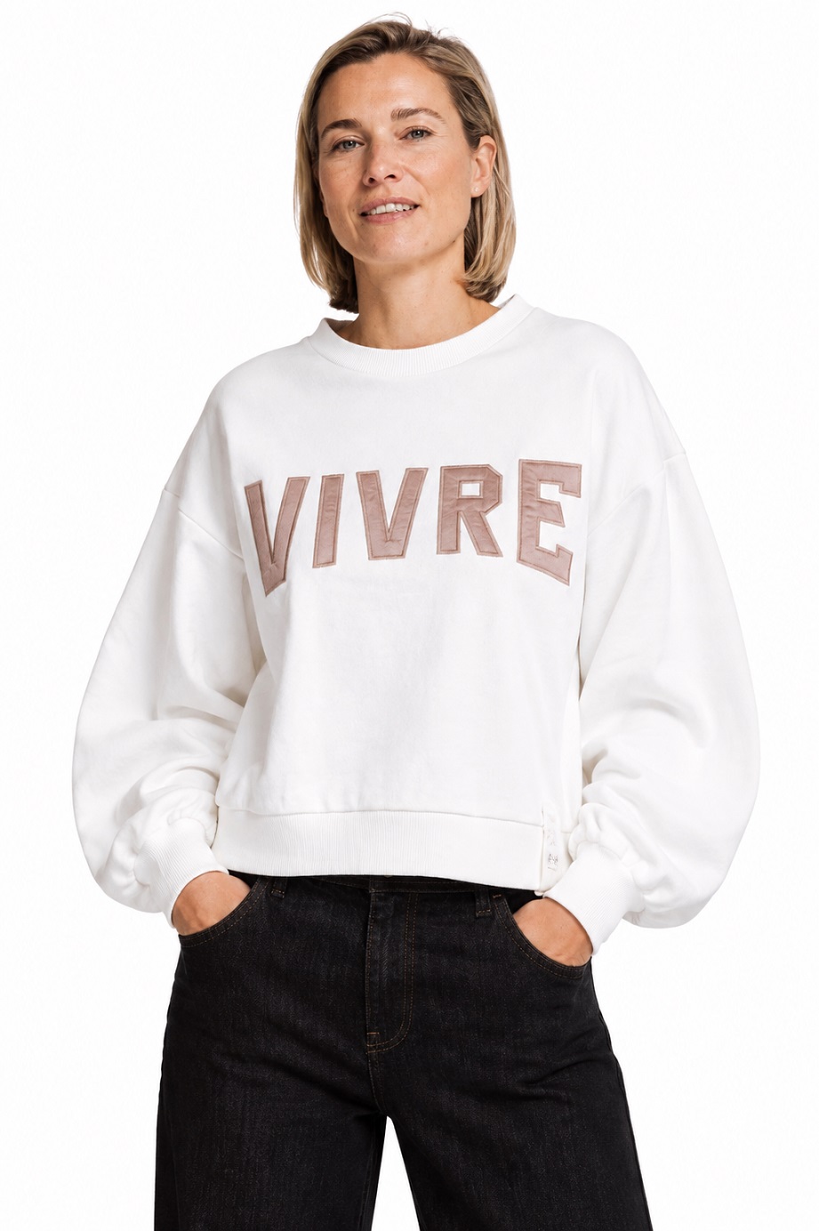 Zhrill Tera Damen Sweatshirt mit VIVRE Schriftzug