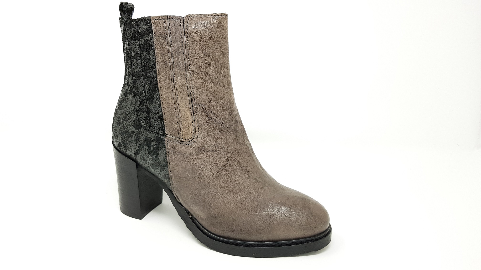 Post Xchange Bowie Damen Stiefelette mit Snake Print