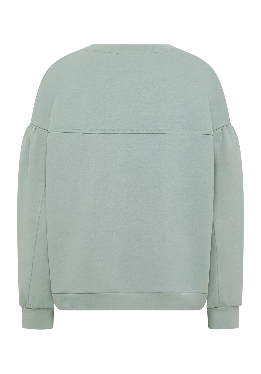 Elbsand Qivi Sweater Damen Sweatshirt mit Ballonärmeln