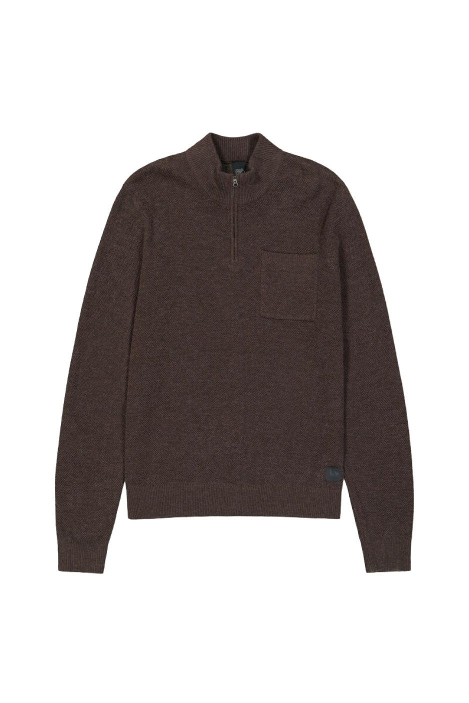 LTC Le Temps des Cerises FAVO Herren Strickpullover – Coffee