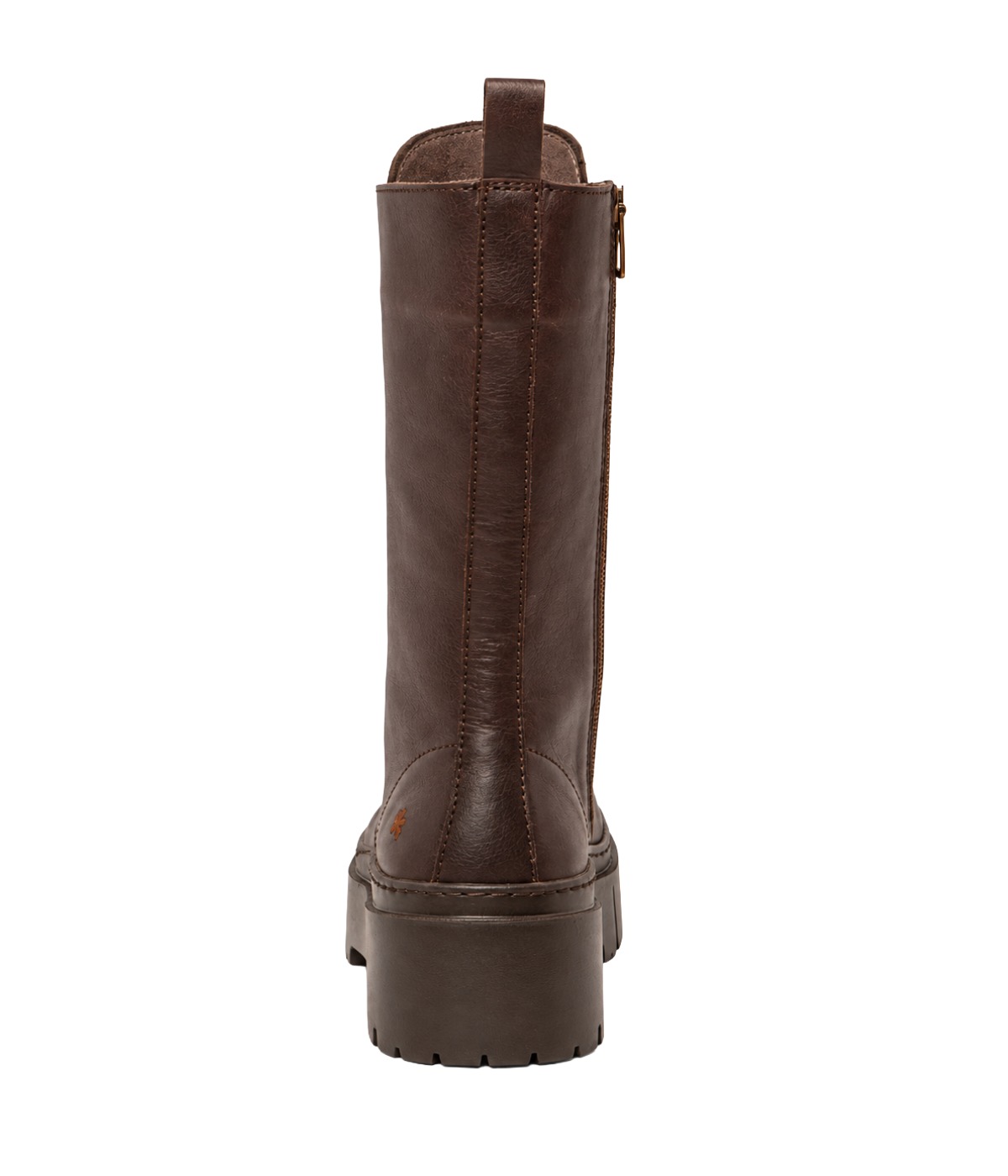 The Art Company Roma Leeds Damen Schnürstiefel im Chunky Combat Boots mit markanter Plateausohle
