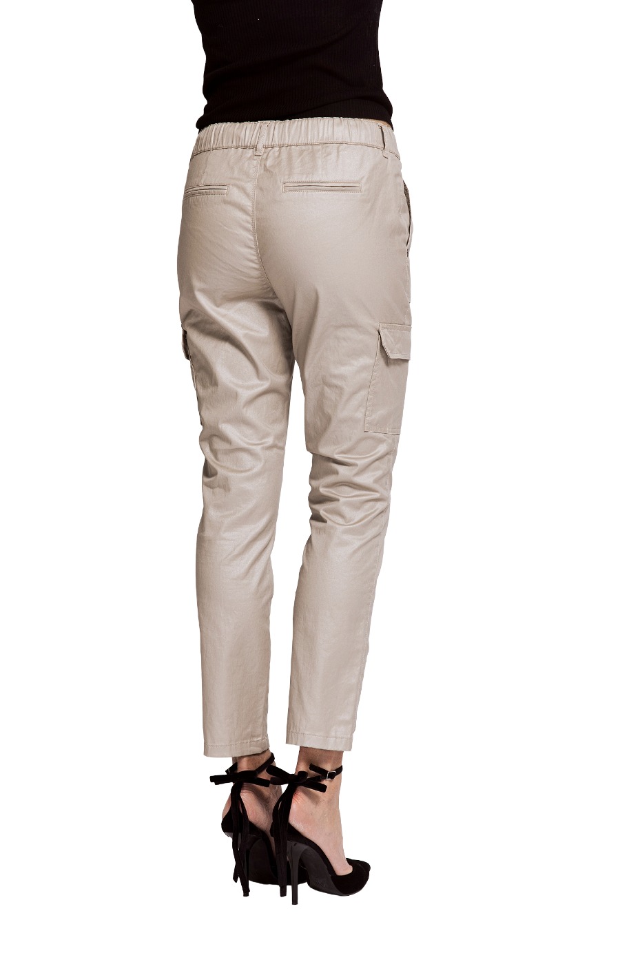 Zhrill Daisey N3224 – Cargo-Hose mit leicht glänzender Oberfläche