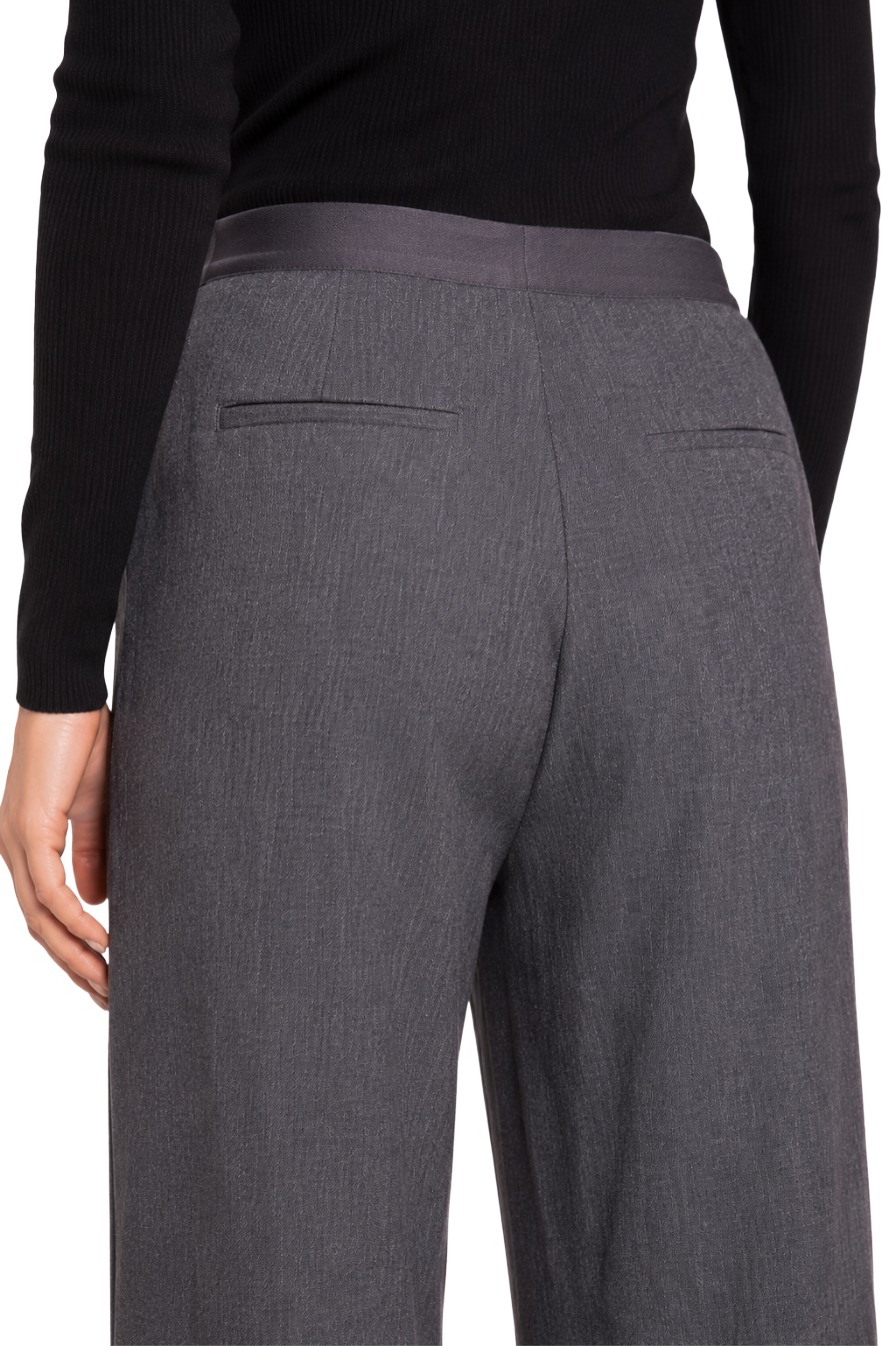 Zhrill Kelli Damen Hose mit weitem Bein & Bundfalten