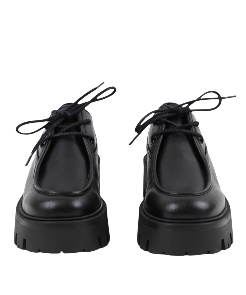 Apple of Eden Margot 1  Damen Leder-Schnürer mit Chunky-Sohle