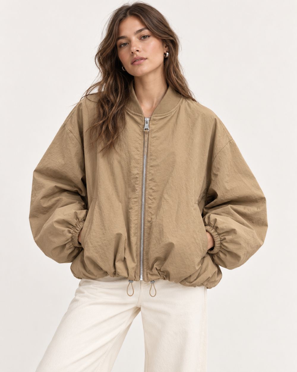 Blousonjacke mit seitlichen Taschen
