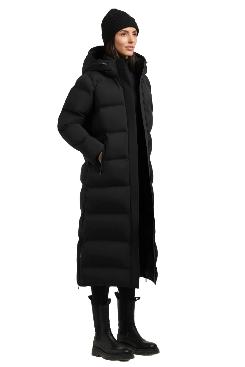 Khujo Mayla Damen Steppmantel - Long Puffer Coat