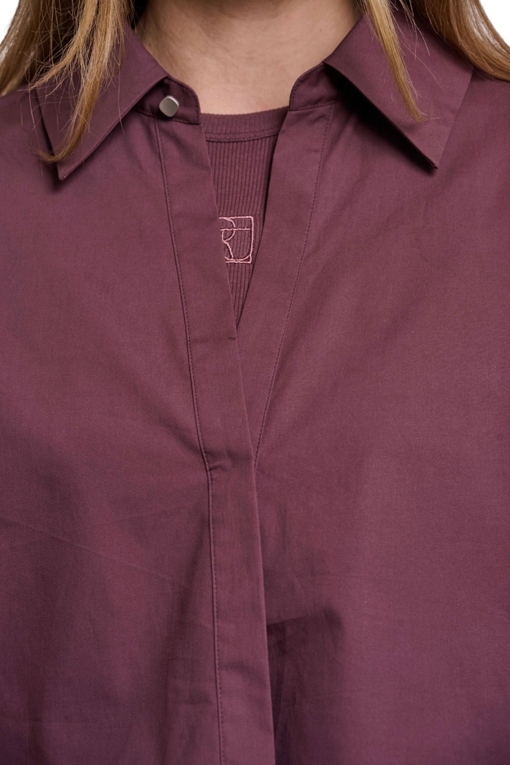 Rino & Pelle Nio Damen Bluse im Blouson-Schnitt