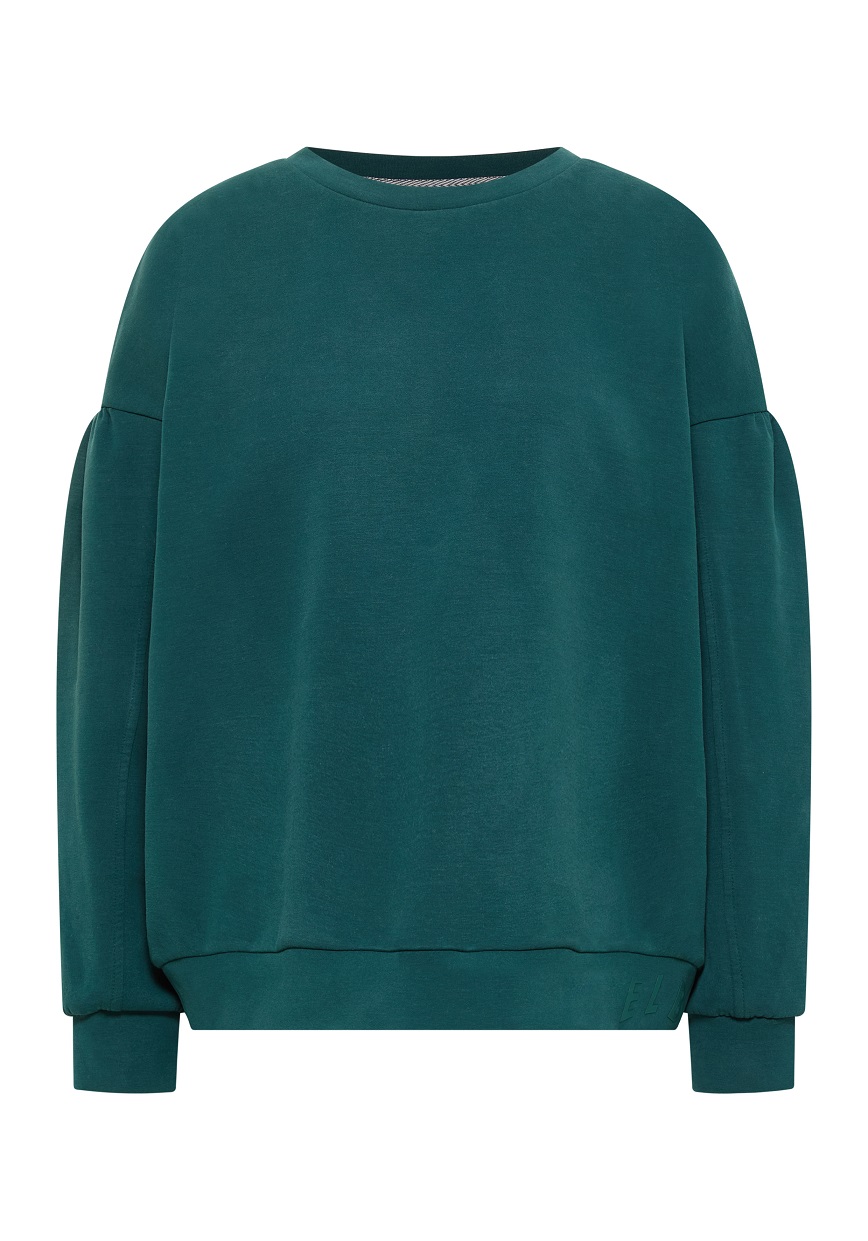 Elbsand Qivi Sweater Damen Sweatshirt mit Ballonärmeln
