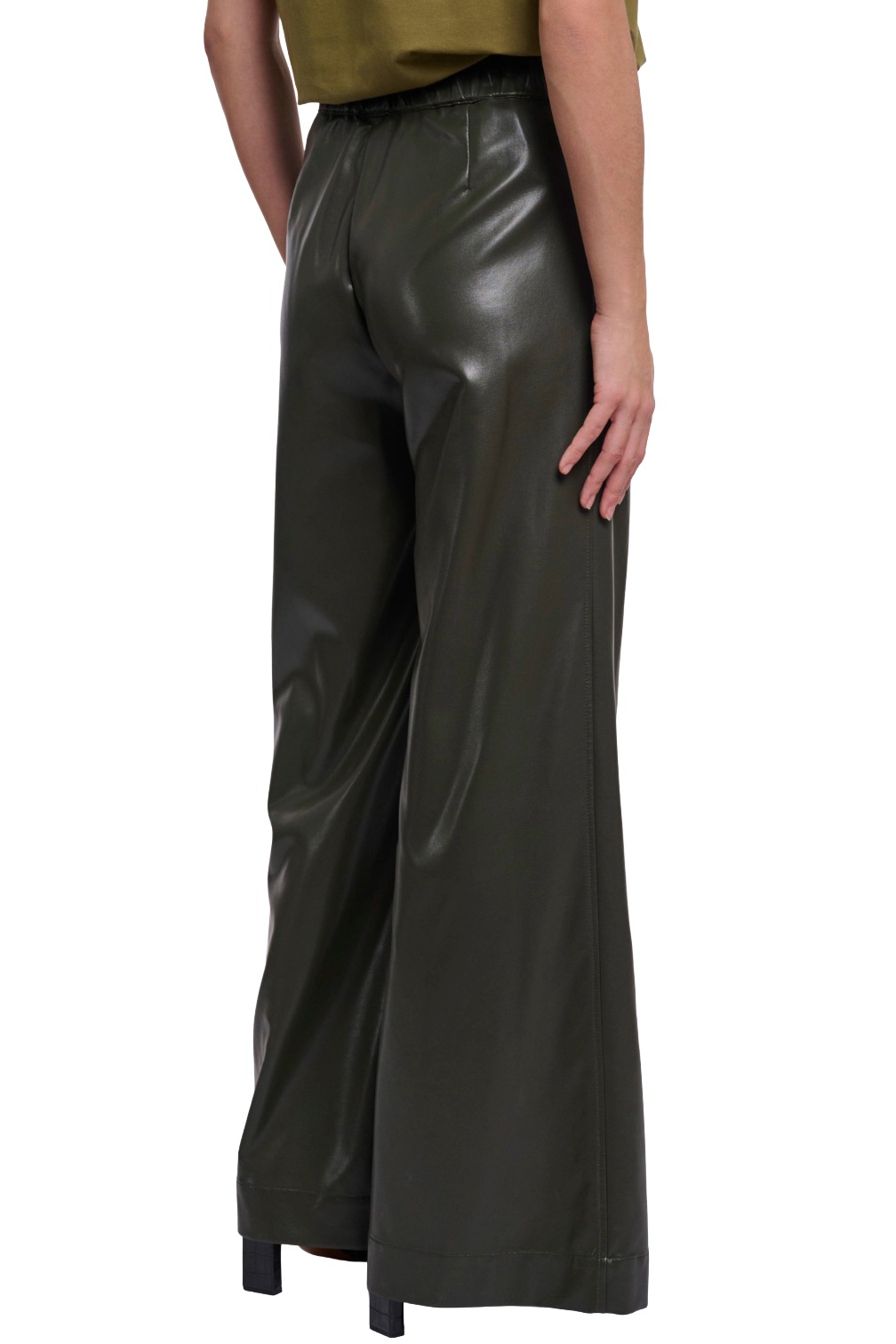 Rino & Pelle Therese Damen Kunstleder Marlenehose