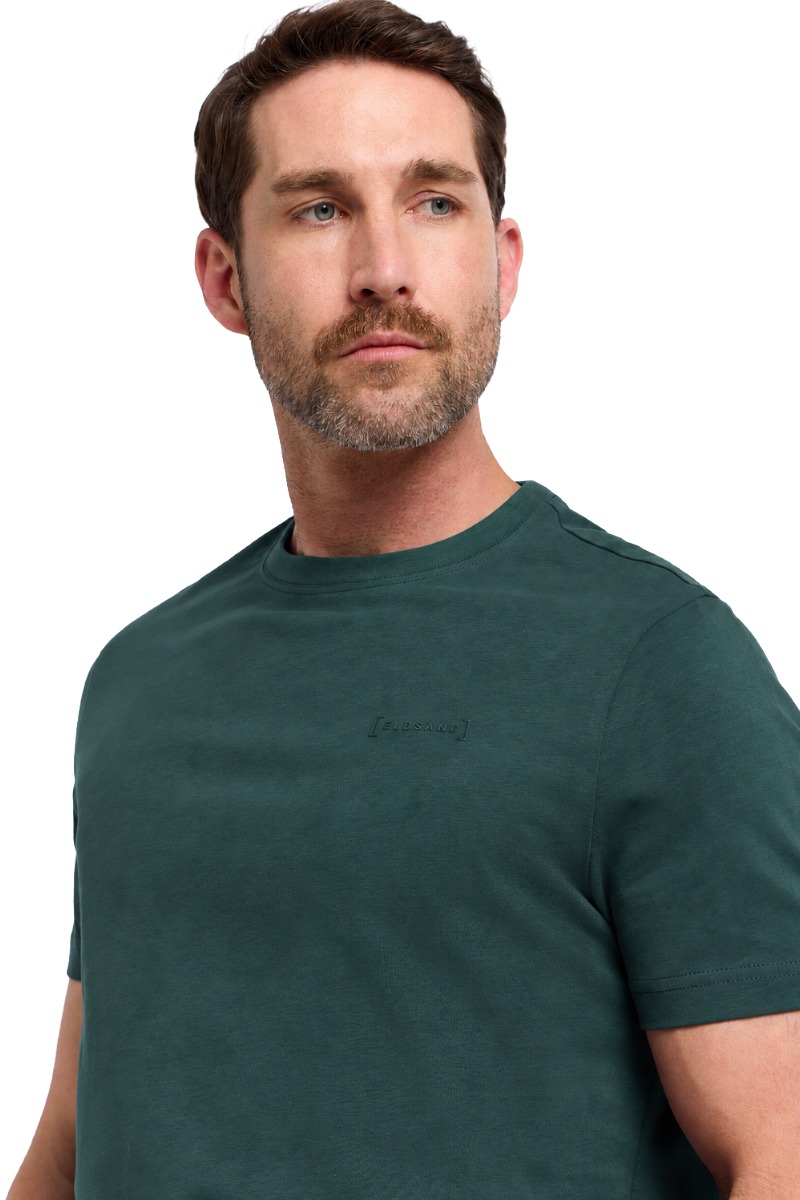 Elbsand Edo Herren T-Shirt mit tonalem Logo