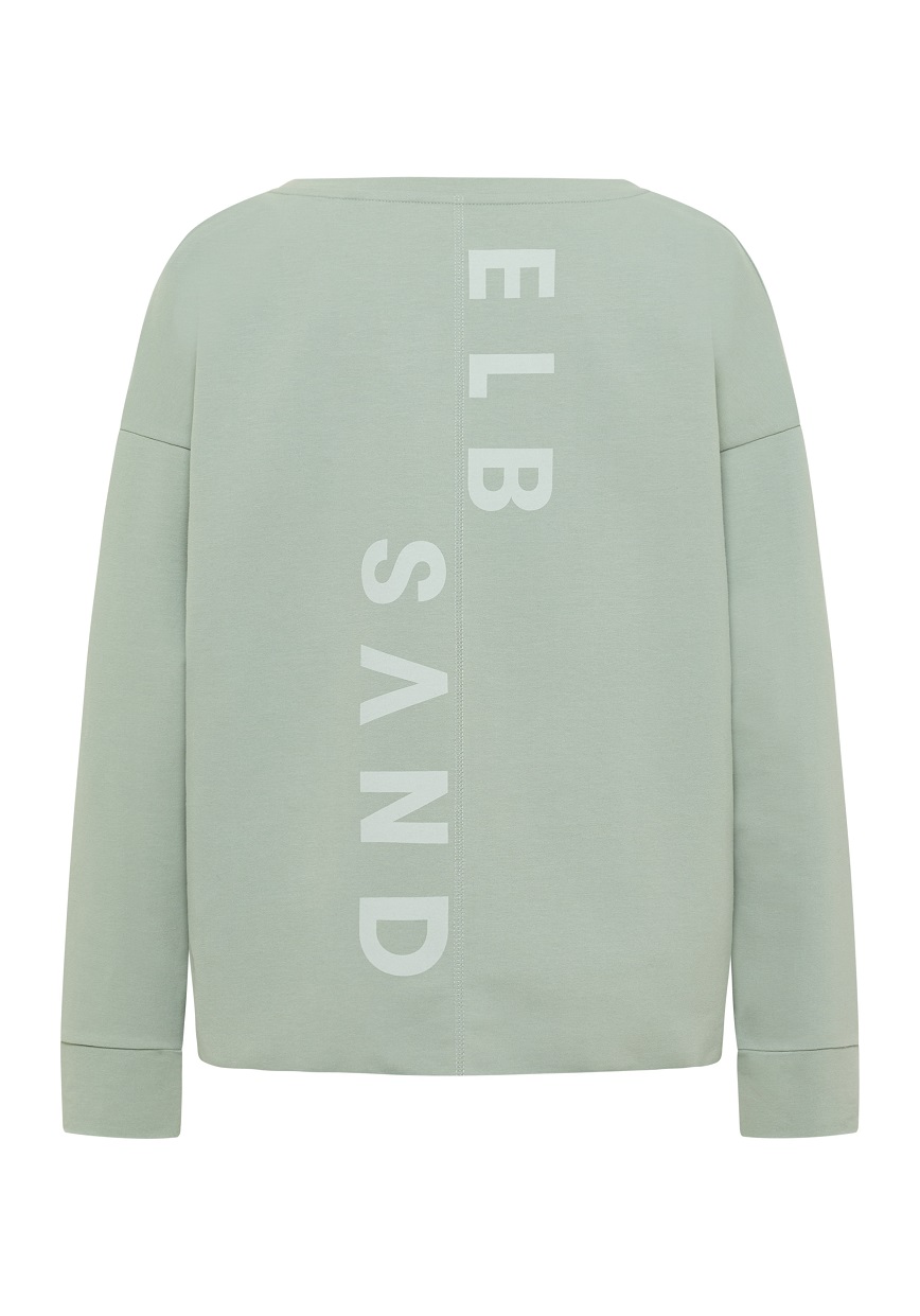 ELBSAND Riane – lässiges Damen Sweatshirt mit Rückenprint