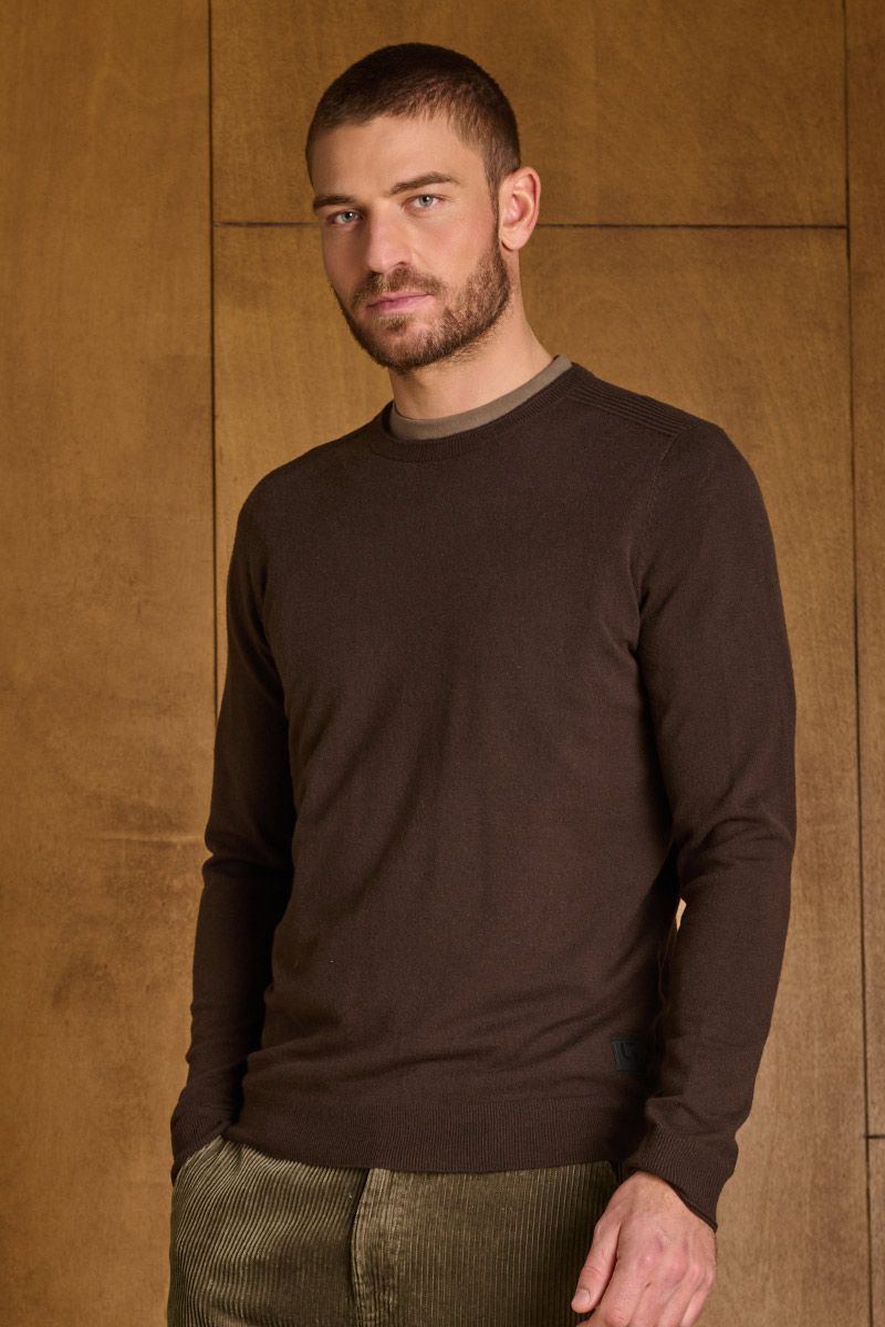 Le Temps des Cerises Nardi Herren Feinstrick- Pullover