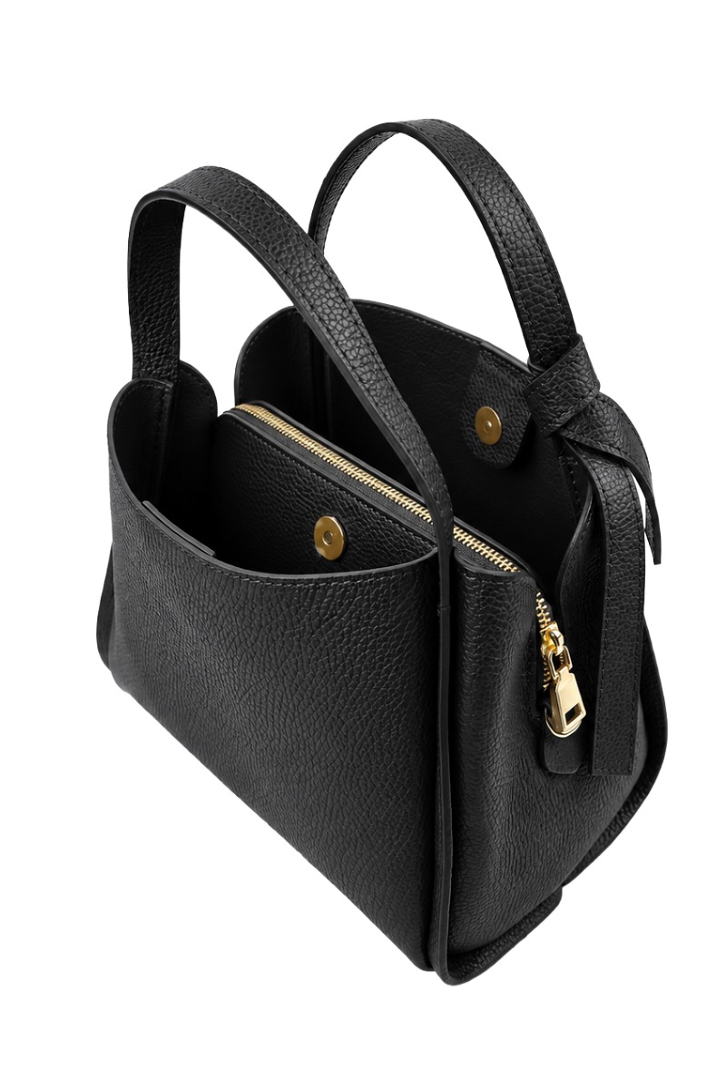 Leder Henkeltasche 428 3-in-1 mit Schulterriemen