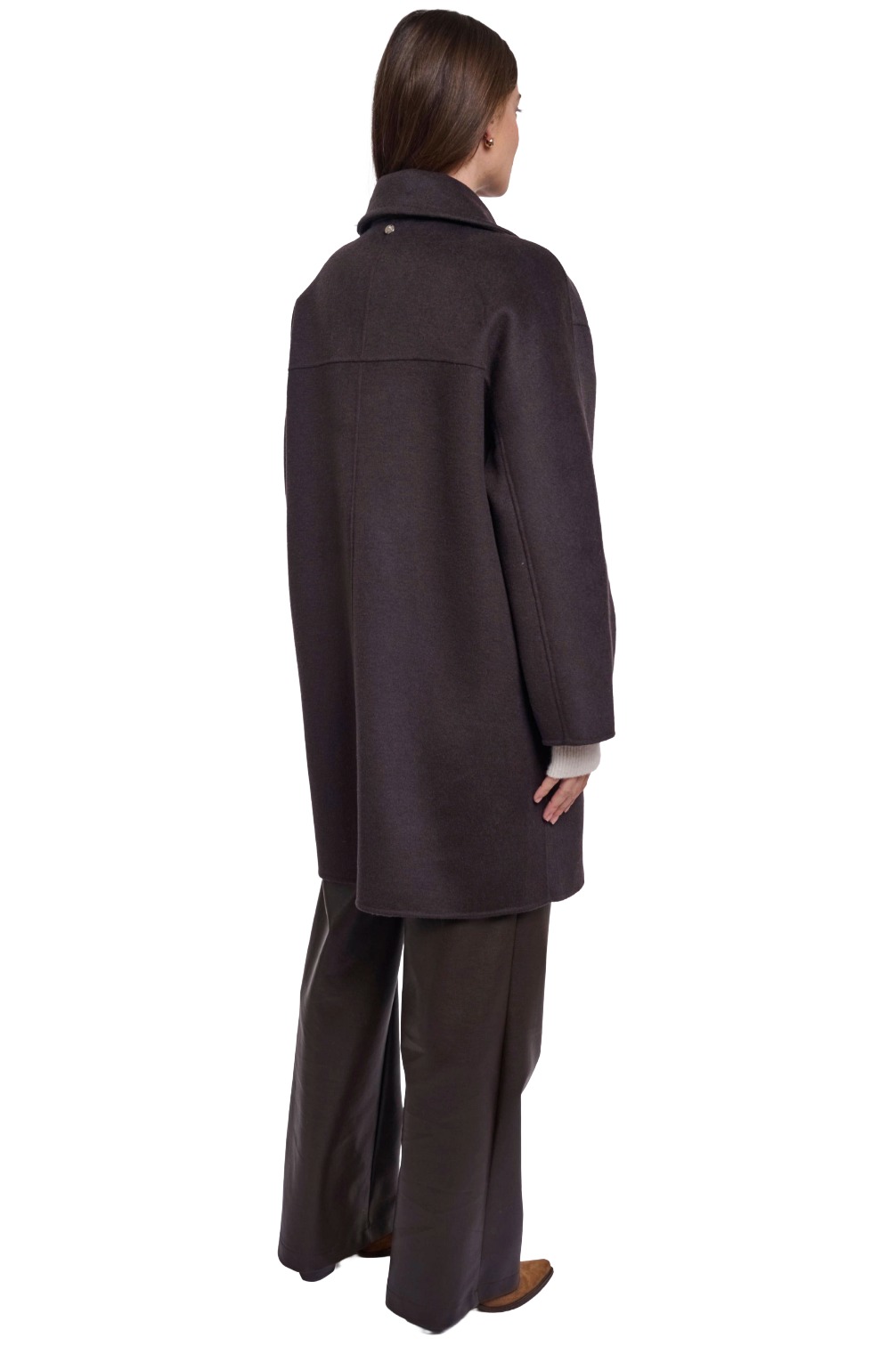 Rino & Pelle Geza Premium Wollmantel aus recycelter Wolle