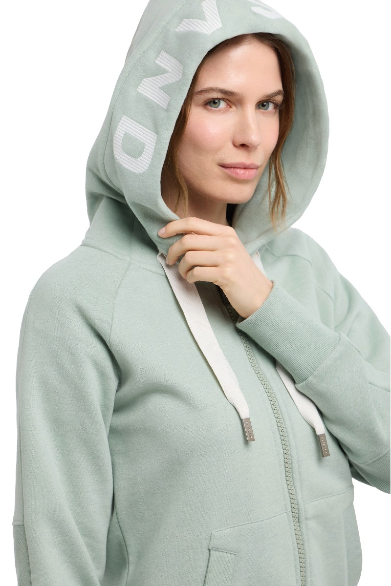 ELBSAND Kelina Kapuzen-Sweat- Jacke mit Logo-Stickerei