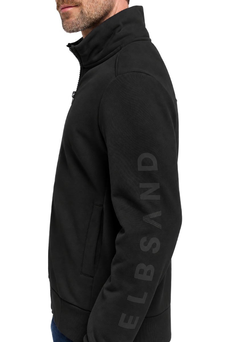 Elbsand Levin Herren Sweatjacke mit Stehkragen