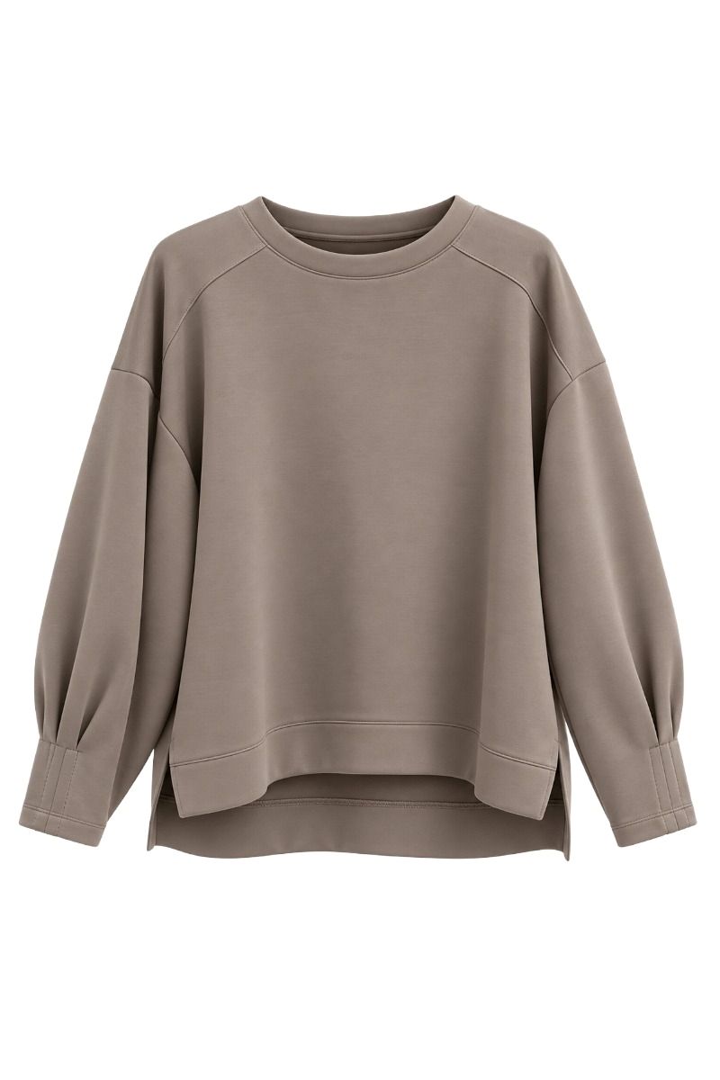 Skuba Sweatshirt mit kleinen Schlitzen