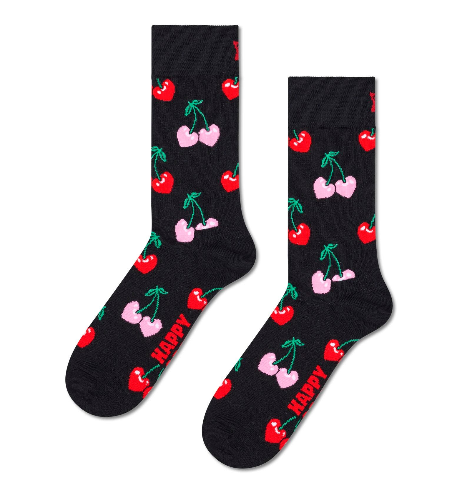 Happy Socks Cherry Heart Socken