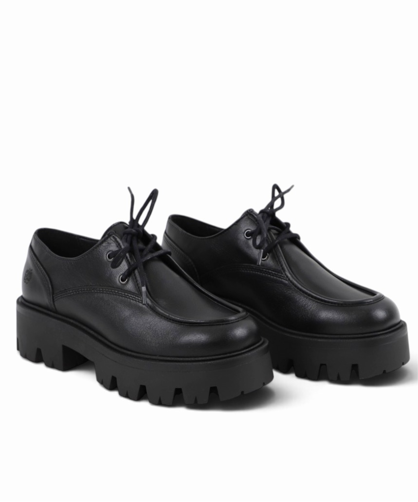 Apple of Eden Margot 1  Damen Leder-Schnürer mit Chunky-Sohle
