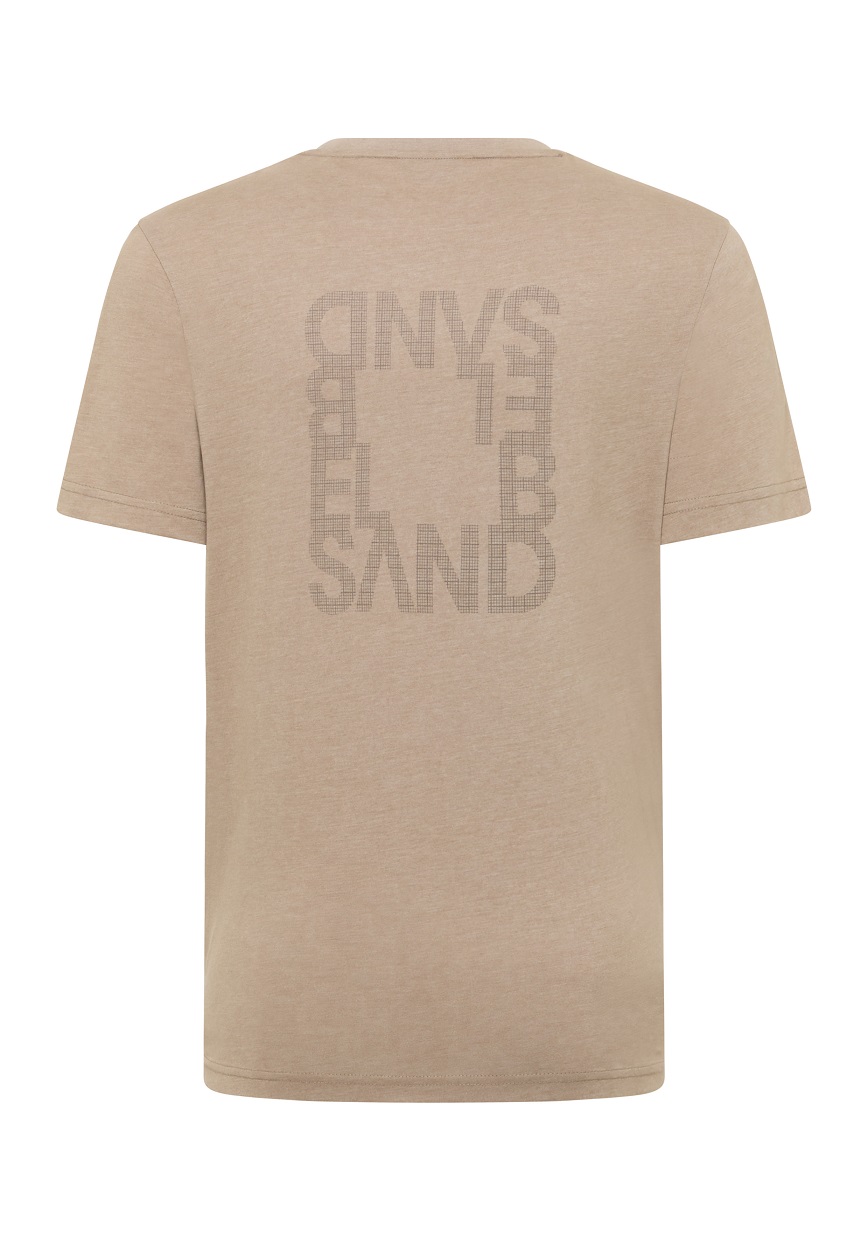 Elbsand Tian Herren T-Shirt mit Logo-Details