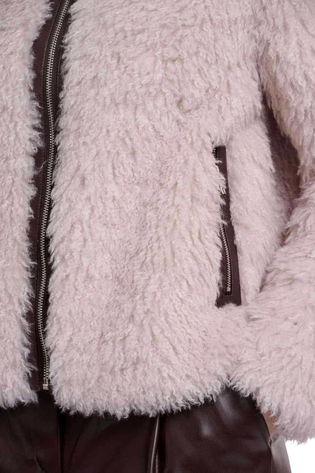 Rino & Pelle „Semma“ Teddyjacke mit hohem Kragen