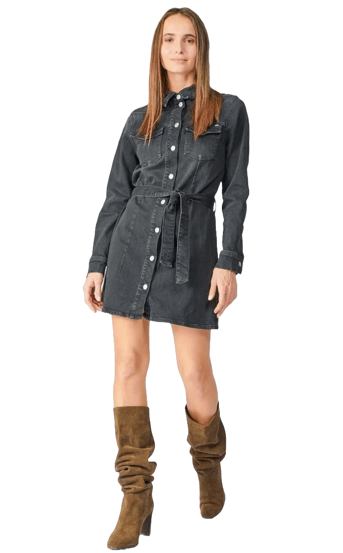 Le Temps des Cerises Hills Damen Jeans Kleid