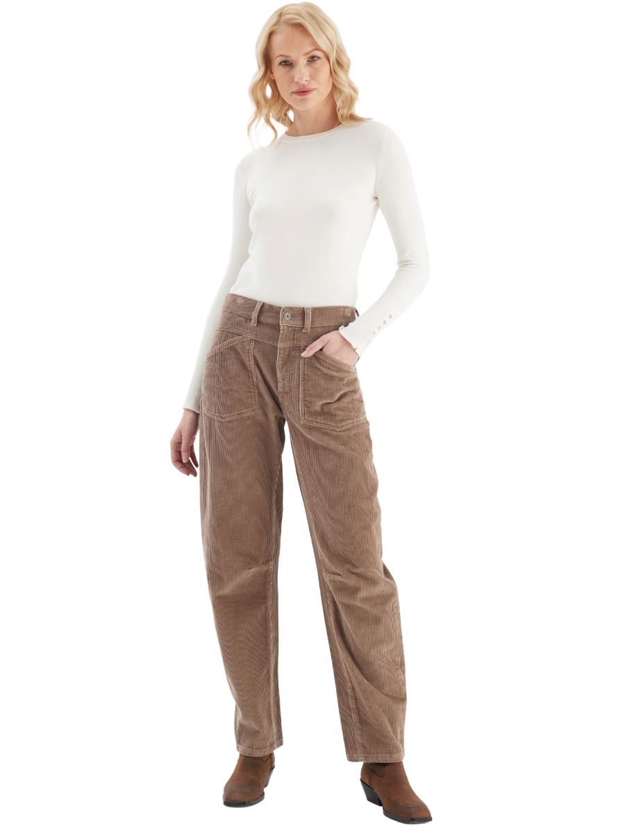 C.O.J. Cup of Joe Selena Cordhose im Barrel Fit