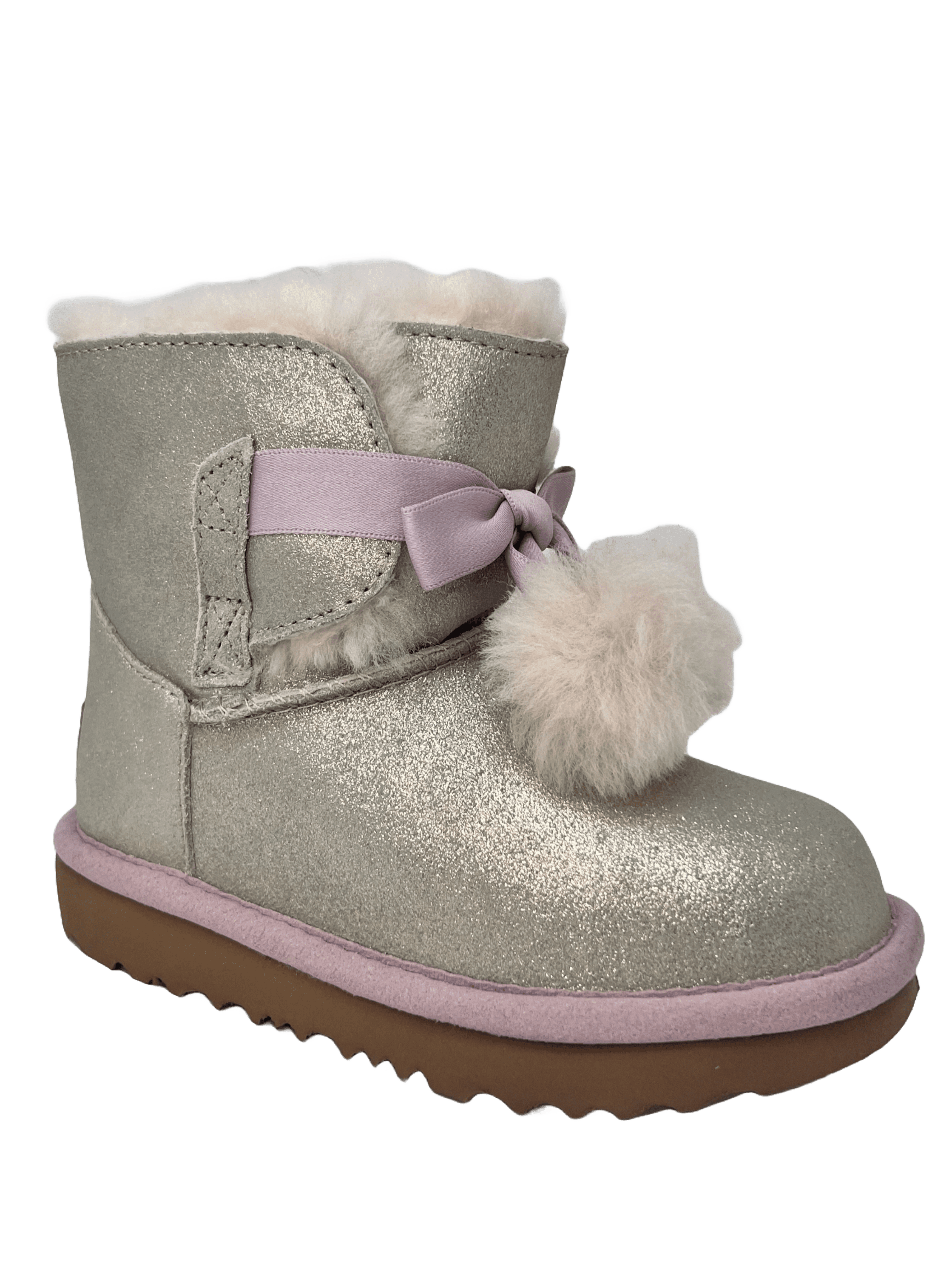 UGG Gita metallic Mädchen Stiefel mit Bommel