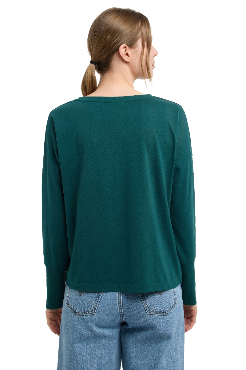 Elbsand Ingiara Damen Langarmshirt mit Logo-Print