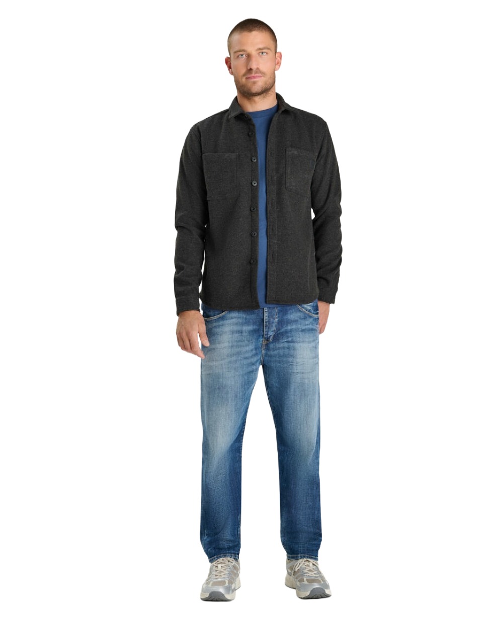 Le Temps des Cerises Nore Herren Overshirt Hemdjacke