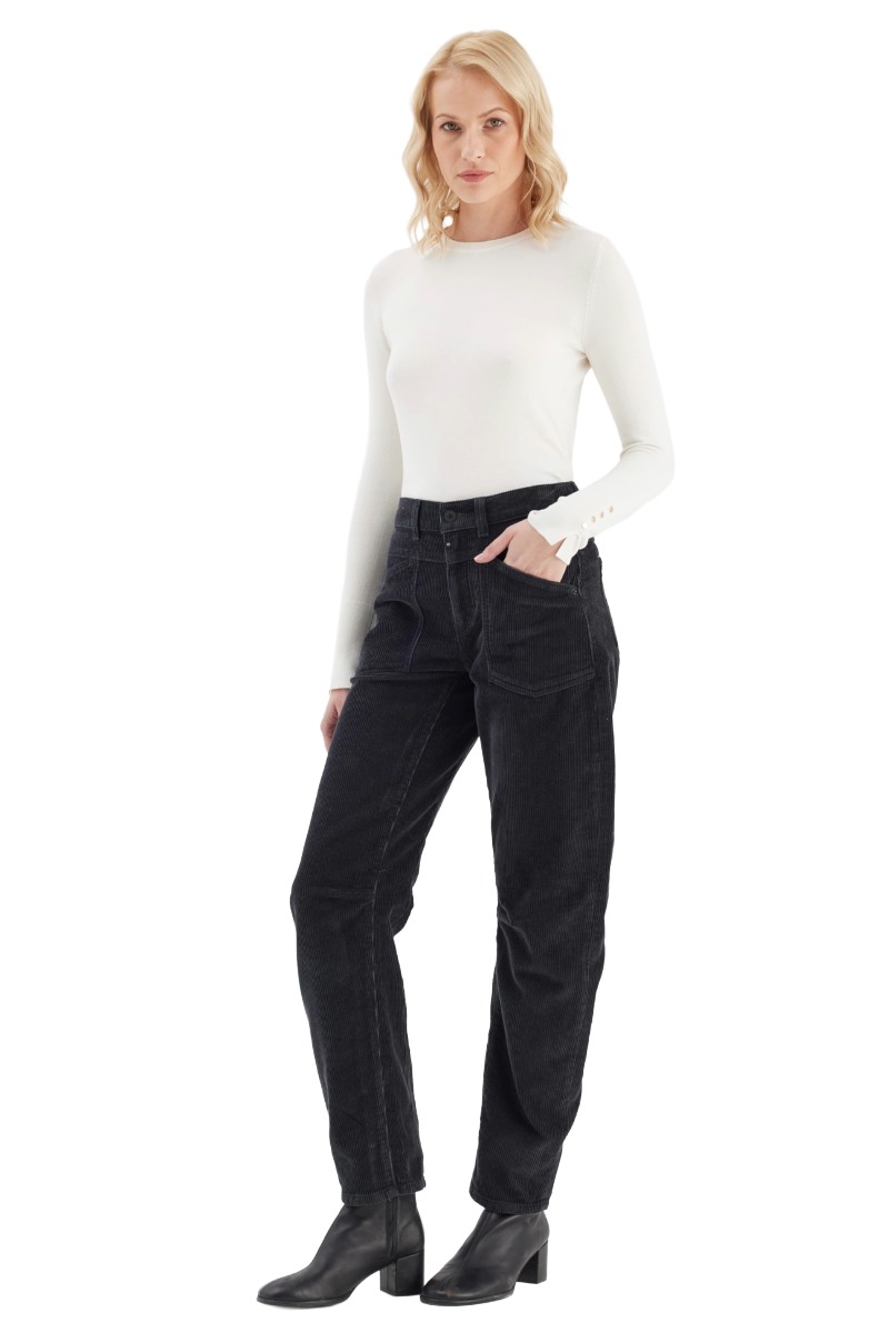 C.O.J. Cup of Joe Selena Cordhose im Barrel Fit
