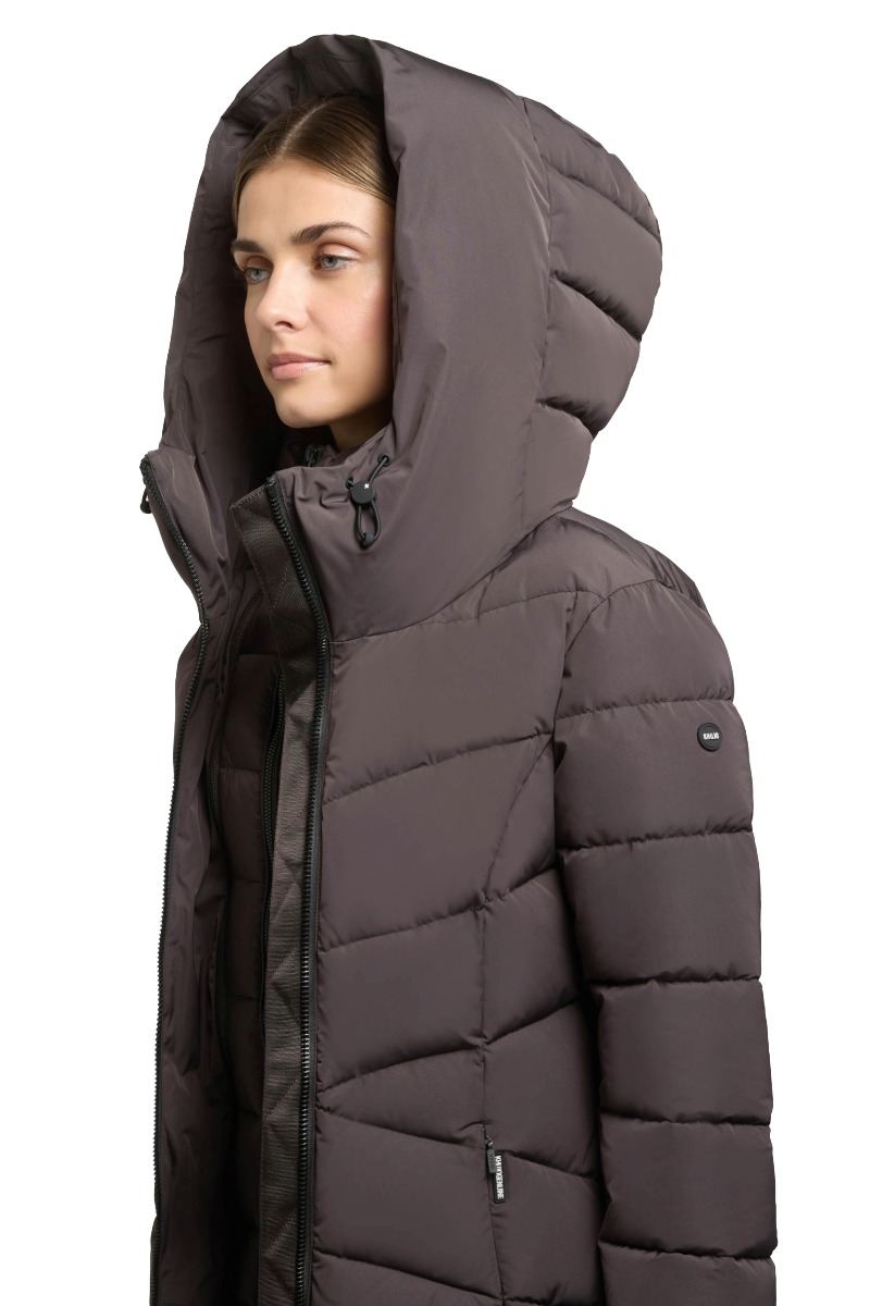 Khujo Kiera Damen Steppjacke mit Kapuze