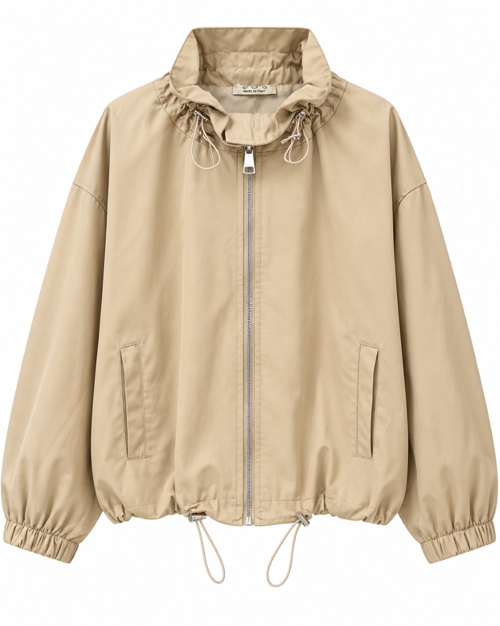 Blousonjacke mit Stehkragen